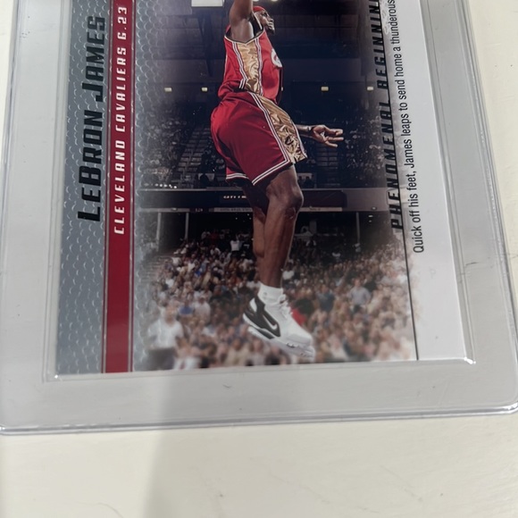 Lebron James - 2004 Upper Deck Phenomenal Beginning - Picture 5 of 6